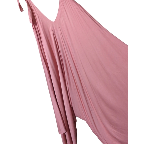 Young Fabulous & Broke Brixton Hi-Lo Leg Jumpsuit Solid Teak - Picture 6 of 9